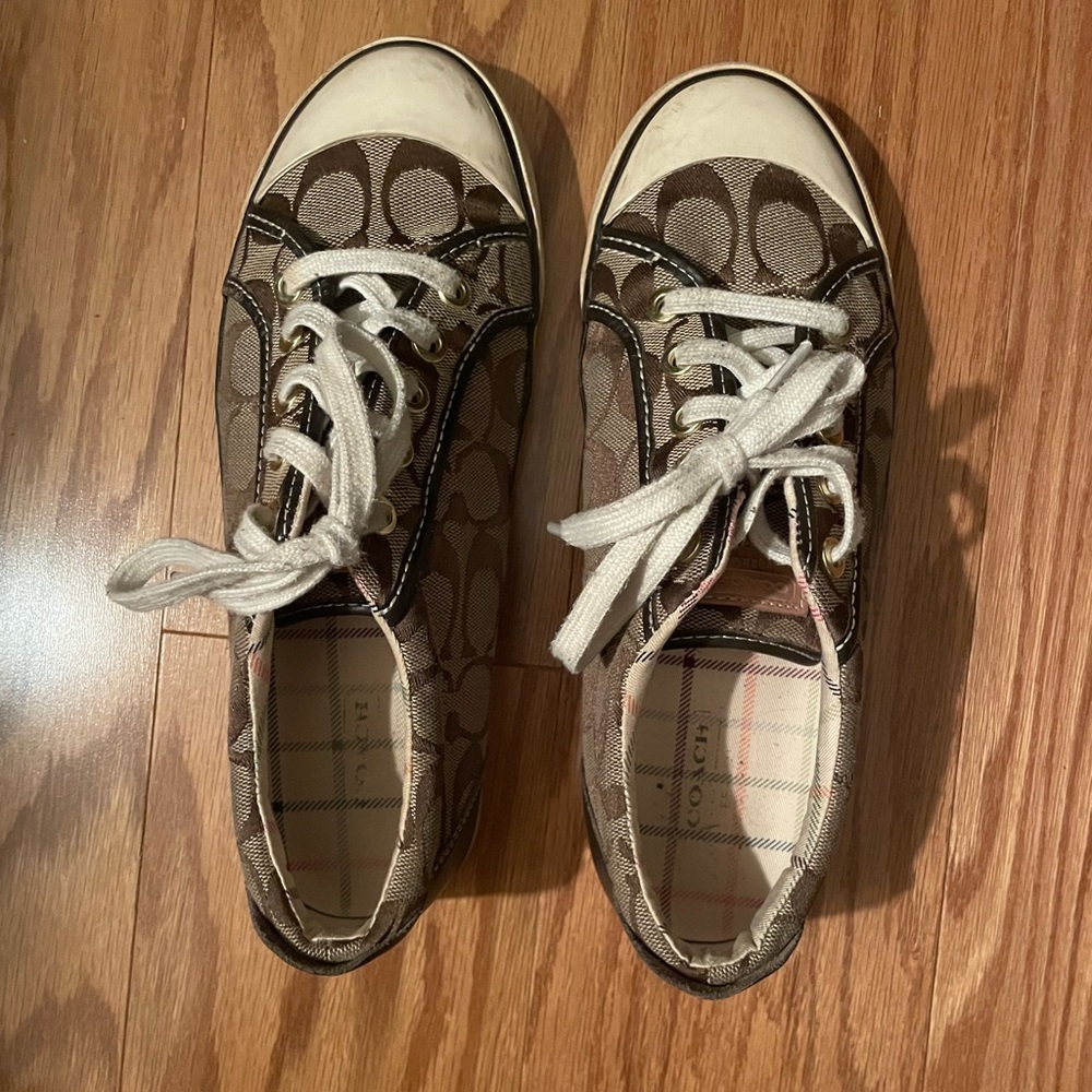 Coach tennis shoes